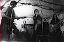 08 Richard Famous, Lance d'Boyle, Vi Subversa and Bella Donna live on stage at 'The Vault' Brighton 1977