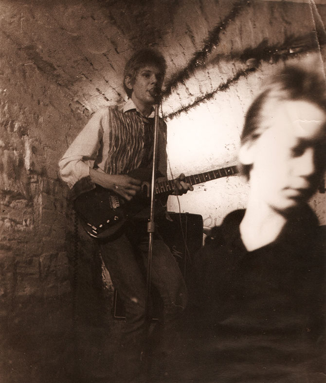 19 Richard Famous and Pete Fender at The Vault, Brighton 1977