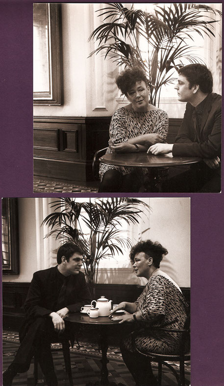 12 10 Vi Subversa and Rob Lloyd from The Nightingales, c.1986